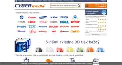 Desktop Screenshot of cybermedia.cz